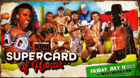 ROH Supercard Of Honor 2025 Live Full Show