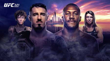 UFC 321 Aspinall vs. Gane live full show